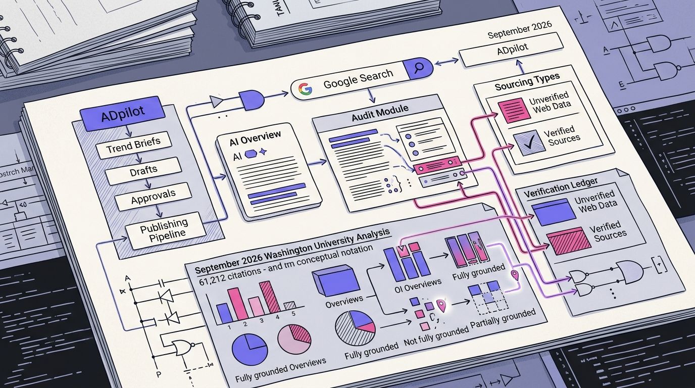 Why Google’s AI Overview Pilot Rewards Verified Sourcing